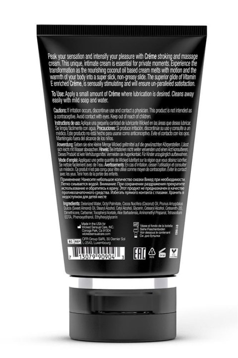 Krem do masturbacji Wicked olejowy 120ml z witaminą E