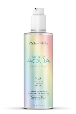 Lubrykant na bazie wody Wicked Simply Aqua Special Edition 120 ml