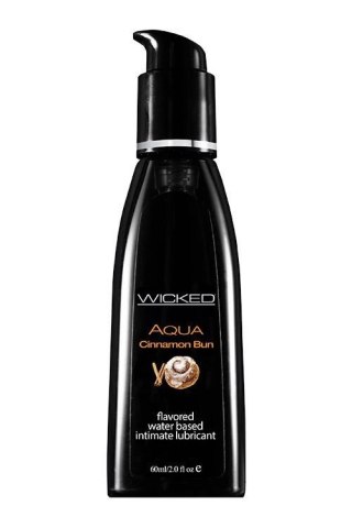 Lubrykant smakowy Wicked Aqua bułka cynamonowa 60 ml