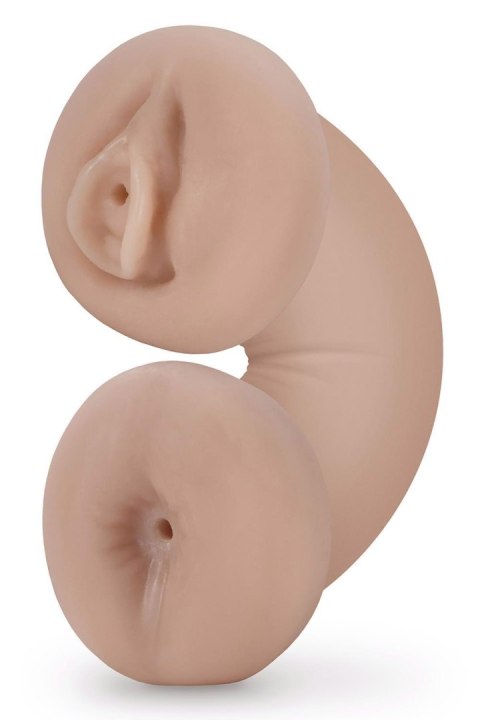 Masturbator Tasha Blush beżowy świecący w ciemności