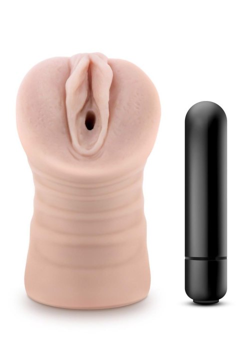 Masturbator wibrujący Ayumi Blush beżowy
