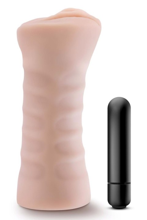 Masturbator wibrujący Ayumi Blush beżowy