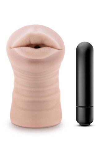 Masturbator wibrujący Nicole beżowy Blush