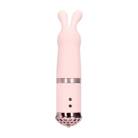 Mini wibrator króliczek Reve Loveline różowy silikonowy 11 cm