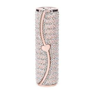 Mini wibrator szminkowy Loveline Candy różowy USB