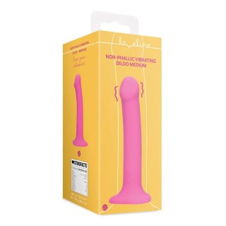 Wibrator dildo silikonowy Loveline różowy 18 cm