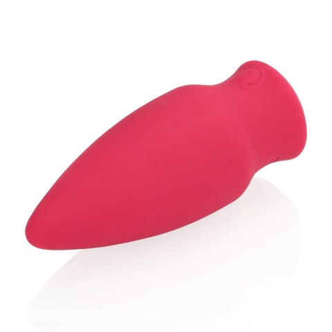 Wibrator stożkowy bullet Loveline silikonowy czerwony 7,7 cm