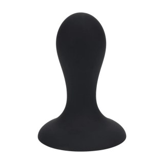 Korek analny z grzechotką Levelz silikonowy S czarny 8,5 cm