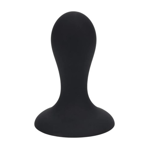 Korek analny z grzechotką Levelz silikonowy S czarny 8,5 cm