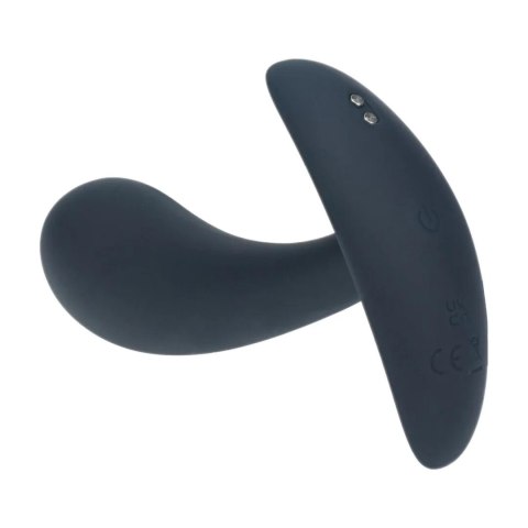 Masażer prostaty wibrujący silikonowy Levelz M czarny 12,5cm