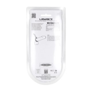 Pierścień erekcyjny Levelz regulowany silikonowy lasso czarny 14 cm