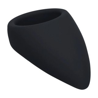 Pierścień erekcyjny łezka silikonowy Levelz czarny 9 cm
