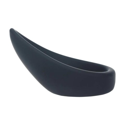 Pierścień erekcyjny łezka silikonowy Levelz czarny 9 cm
