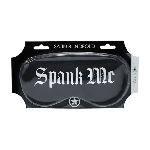 Opaska na oczy satynowa Ouch! Spank Me