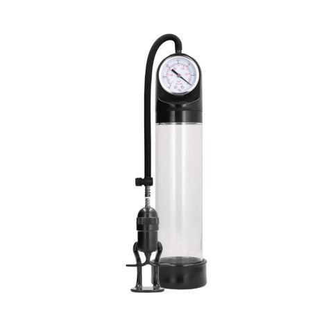 Pompka z manometrem Pumped 20 cm przezroczysta