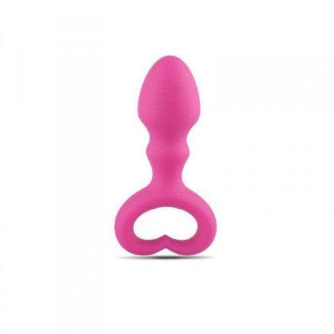 Korek analny silikonowy Heart Clip Tip Toyz4lovers