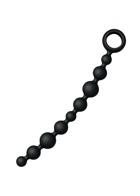 Kulki analne Joyballs Wave długie czarne silikonowe 29 cm