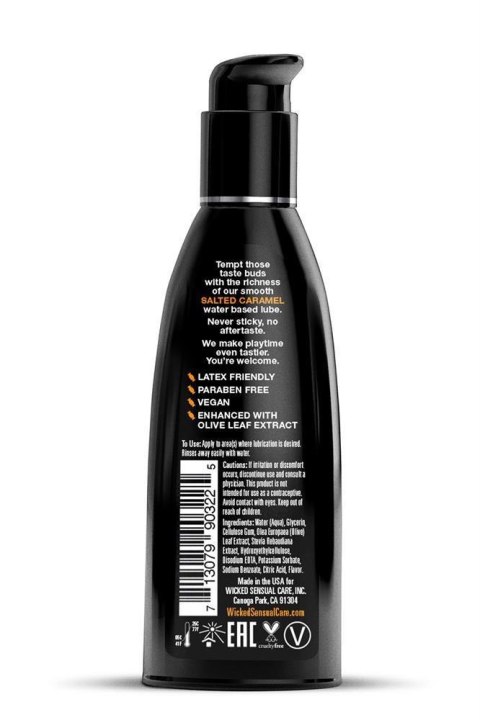 Lubrykant smakowy Wicked Aqua słony karmel 60ml