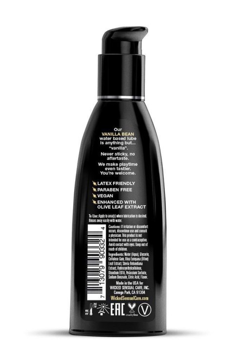 Lubrykant smakowy Wicked Aqua wanilia 60 ml