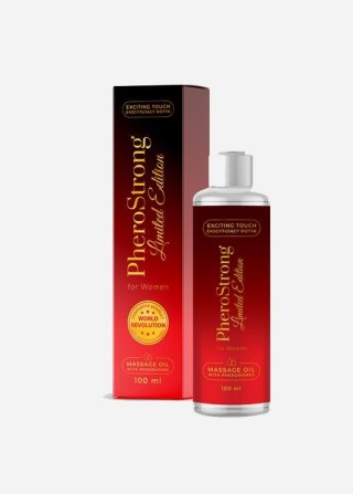 Olejek do masażu z feromonami PheroStrong Limited Edition dla kobiet 100ml