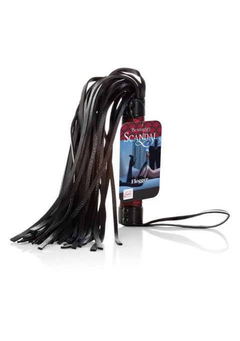 Pejcz Scandal z tagiem czarny 69 cm Calexotics