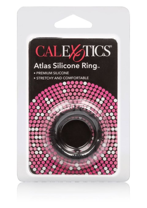 Pierścień erekcyjny silikonowy Atlas Calexotics czarny