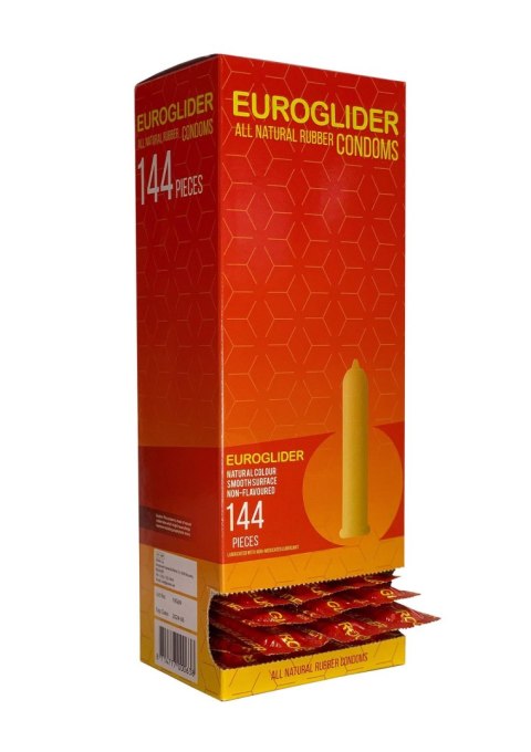Prezerwatywy Euroglider 144 sztuk naturalne