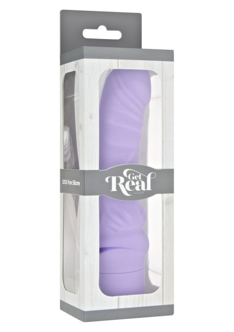 Wibrator realistyczny ToyJoy Mini Classic fioletowy 18 cm