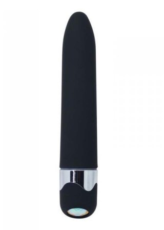 Wibrator smukły z kryształem Toyz4lovers 15 cm wodoodporny