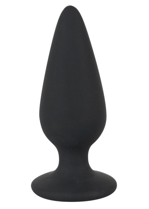 Korek analny Black Velvets Heavy Plug S czarny 7,8 cm