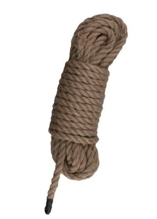 Lina do bondage konopna brązowa 10m EasyToys
