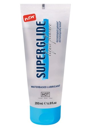 Lubrykant na bazie wody Hot Super Glide Pleasure 200ml