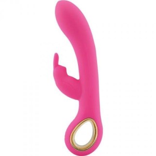 Wibrator króliczek Toyz4lovers silikonowy różowy USB 19 cm