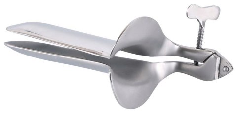 Wziernik waginalny stal nierdzewna fetish Collection 15 cm