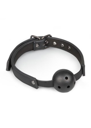 Knebel z kulką PVC EasyToys regulowany czarny