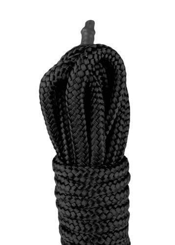 Lina bondage nylonowa EasyToys czarna 5m