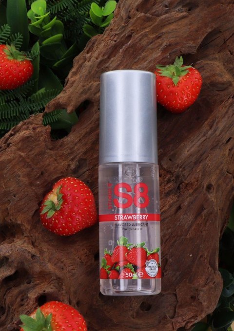 Lubrykant wodny smakowy S8 truskawkowy 50ml