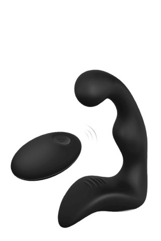 Masażer prostaty Cheeky Love Dream Toys silikonowy z pilotem czarny