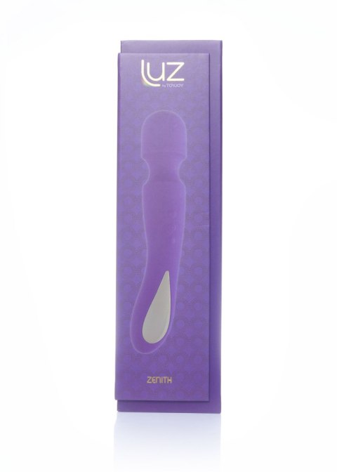 Masażer silikonowy Zenith ToyJoy fioletowy USB 23 cm