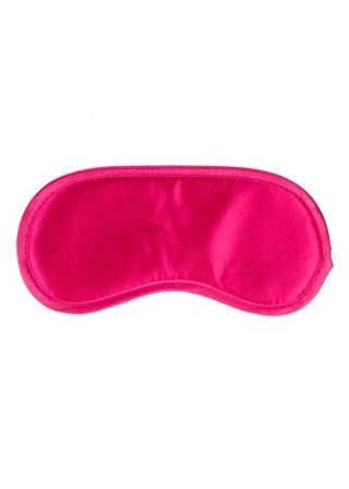 Maska na oczy satynowa EasyToys różowa