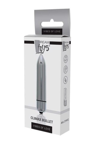 Mini wibrator pociskowy Climax Bullet Dream Toys 10 funkcji 8,5 cm