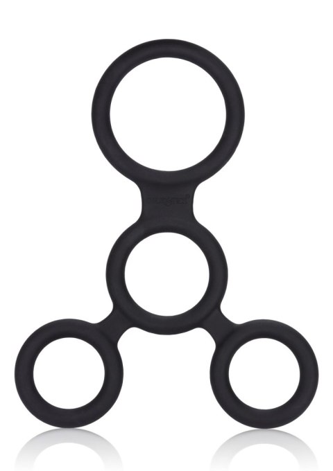 Pierścień erekcyjny silikonowy Calexotics Full Erection Spreader czarny