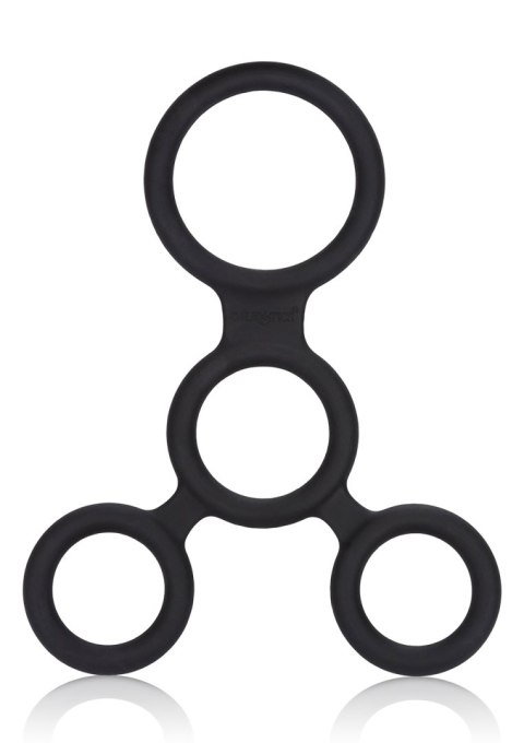 Pierścień erekcyjny silikonowy Calexotics Full Erection Spreader czarny