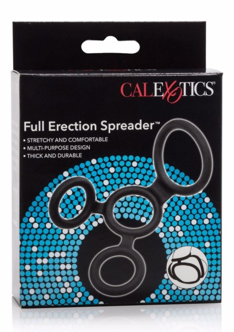 Pierścień erekcyjny silikonowy Calexotics Full Erection Spreader czarny