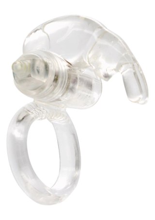 Pierścień wibrujący Seven Creations TPE przezroczysty 7.2 cm