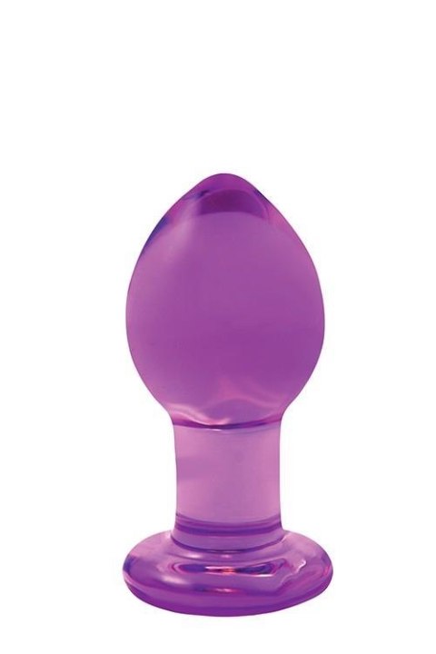 Plug analny szklany NS Novelties Crystal fioletowy