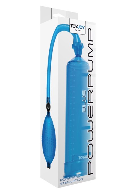 Pompka do penisa ToyJoy Power Pump niebieska 5.5 cm