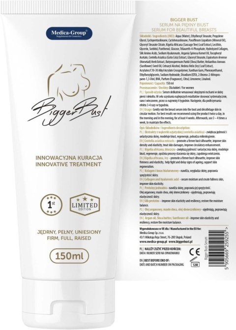 Serum ujędrniające biust BiggerBust Medica