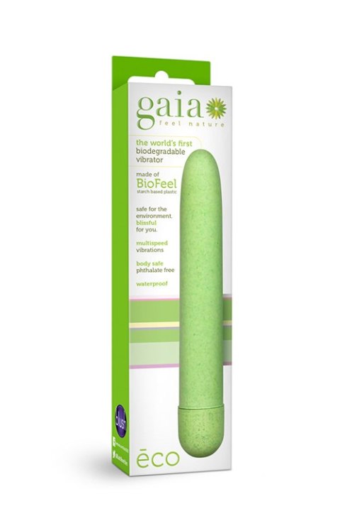 Wibrator mini Gaia Eco Vibe Blush zielony