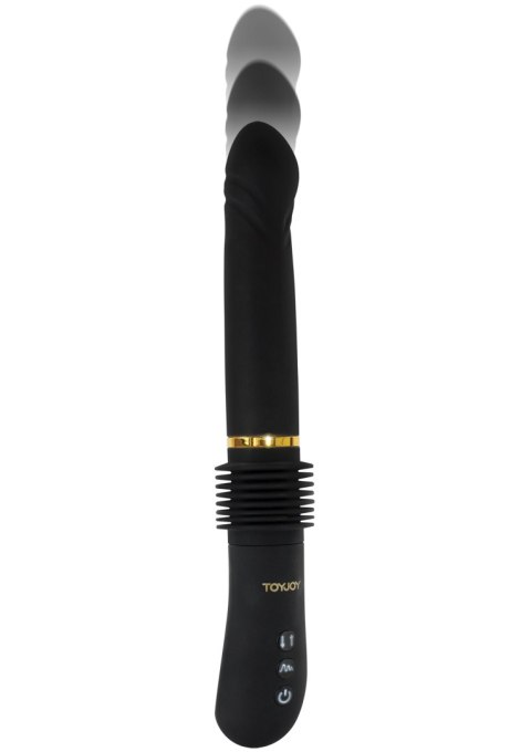 Wibrator pchający Magnum Opus ToyJoy czarny 31 cm USB